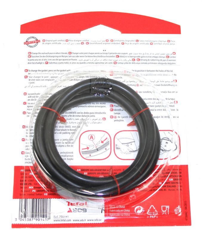 Tesnilo INOX/ALU 4,5/6L Ø220MM · GROUPE SEB · 790141