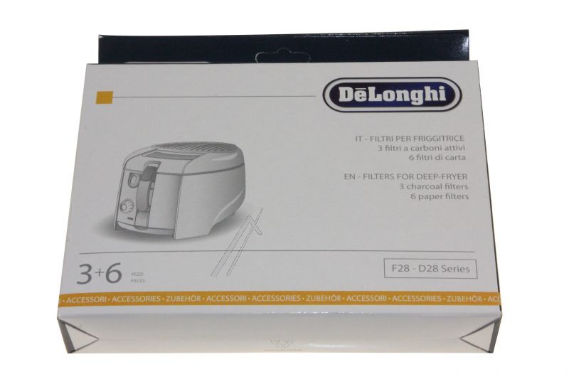 Komplet filtrov friteze F28/D28 | DELONGHI 5512510041
