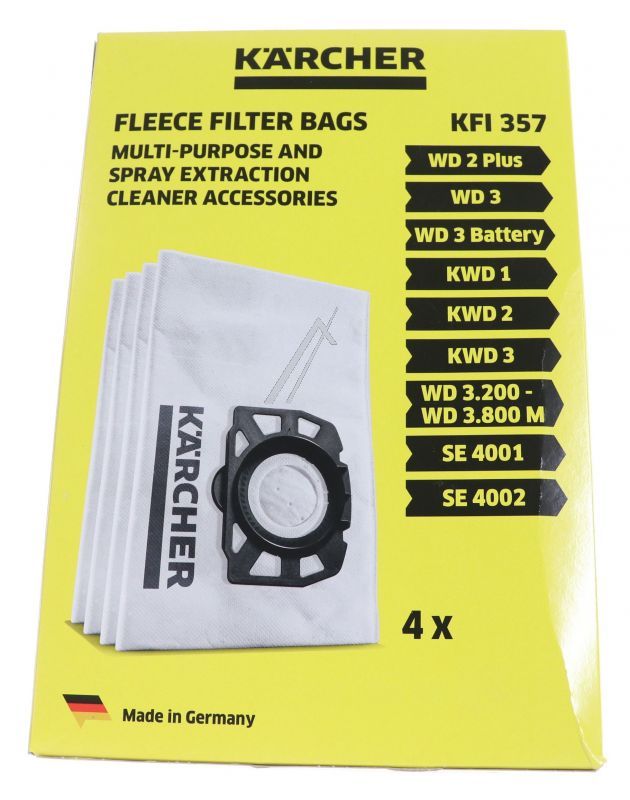 Filter vrečke KFI357, 4 kos | KÄRCHER 2.863-314.0
